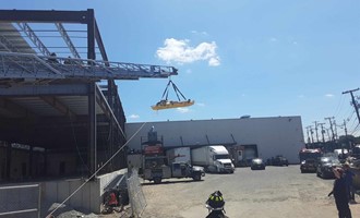 Technical rescue at Ridgefield Park construction site