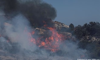 Crews Extinguish Brush Fire in Del mar
