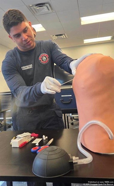 Rookie Training Focuses on Advanced EMS Procedures