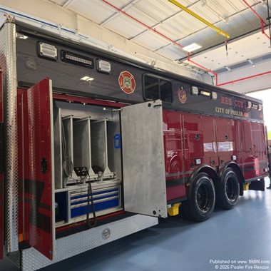 Pooler Finalizes Inspection of New Rescue Apparatus