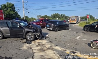 Crews Respond to Serious Two-Vehicle Crash with Injuries