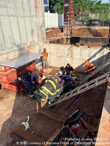 Bayonne Crews Rescue Construction Worker From 20-Foot Fall