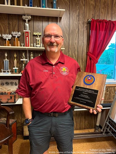 Chief Corey Rooker Was Honored for Decades of Service