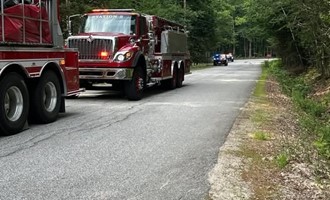Sebago Units Assist at Third-Alarm Structure Fire in Harrison