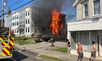 Defensive Operations Contain Multi-Unit Apartment Fire on Main Street