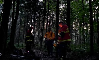 Manchester Crews Assist with Woods Rescue Near Bourn Pond