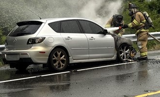 Vehicle Fire in Preston