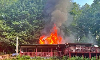 Ball Ground House Fire Quickly Contained, Two Displaced