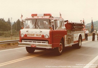 Historic Ford Engine Highlighted Pleasant Valley Fire History