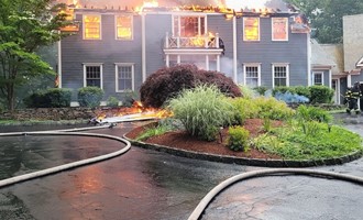 Lightning Strike Causes House Fire in Newtown
