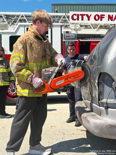 Fire Behavior and Extrication Training Highlight Fire Camp Program