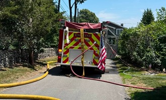 Roof Fire Involving Solar Panels Quickly Contained in Jamestown