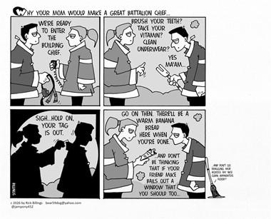 Why your Mom would make a great Battalion Chief...