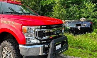 Durham Fire and Rescue Responded to Rollover Crash