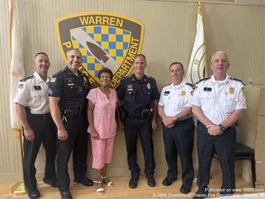 Warren Fire Department Extended Best Wishes to Retiring Officers
