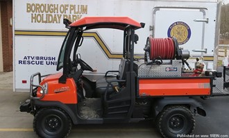ATV and Utility Units Support Large Brush Fire Operations