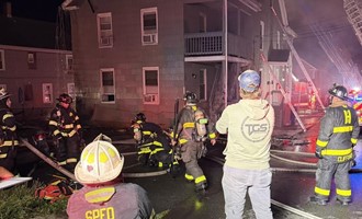 Task Force 52 Responds to Working Fire in Enfield
