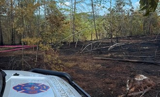 Mechanic Falls Firefighters Assisted at Multi-Acre Woods Fire