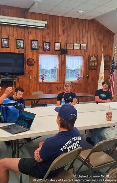 Foster Center Firefighters Completed Hands-On Drills