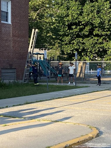 Department Combined Driver Training With Ladder Practice