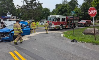One Transported from Two-Car MVA in Newburgh