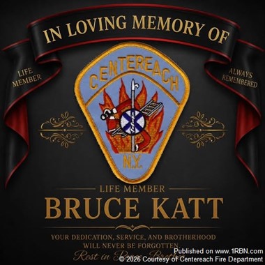 Fire Service Community Remembers Bruce Katt