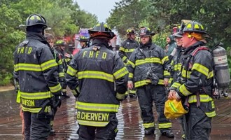 Fair Harbor Fire Department Assists at Saltaire Structure Fire
