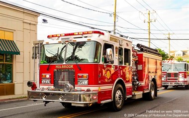 Holbrook Fire Department Wins Parade Honor