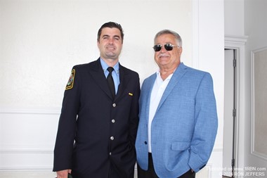 North Hudson Firefighter John Dolaghan & Father