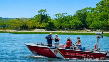 Stony Brook Firefighters Rescue Kayaker in Distress