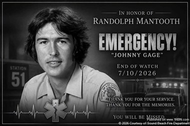 Sound Beach Fire Department Honored Johnny Gage
