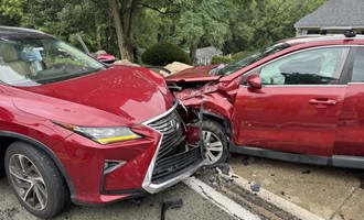 Two-Vehicle Crash Results in Multiple Injuries on Hulton Road