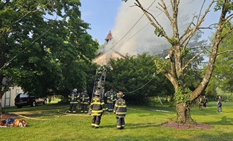 Dwelling Fire In Upper Hanover Township