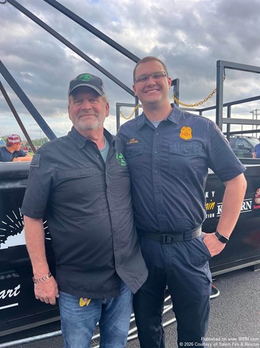 Salem Fire & Rescue Honored Dale Dobson