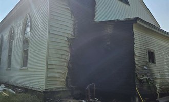 Mutual Aid Response Supported Dennysville Church Fire