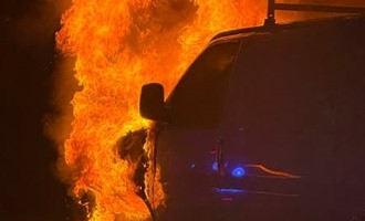 Rapid Response Contains Vehicle Fire on Chestnut Street