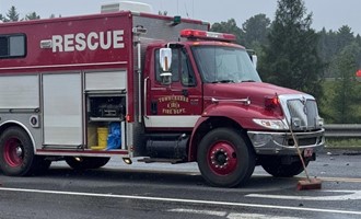 Barre Town Crews Responded to Route 63 Intersection Crash