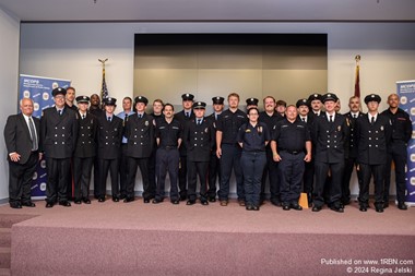 Montgomery County Fire Academy Graduation for Classes 2402 & 2403