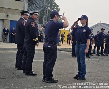 Guilford Fire Department Honors 58th Cadet Class