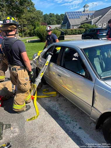 Mashpee Firefighters Conducted Vehicle Extrication Training