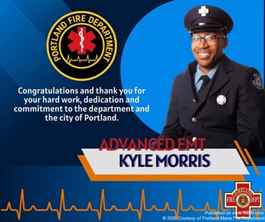Kyle Morris Achieves National Registry AEMT License