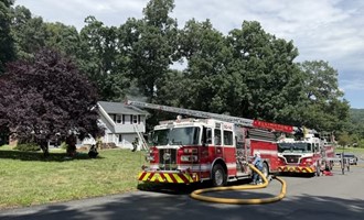 Ellington Firefighters Contain Multi-Alarm Structure Fire