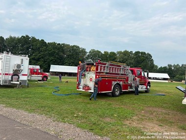 Wellsville Fire Department Participates in Youth Recruitment and Fire Safety Event