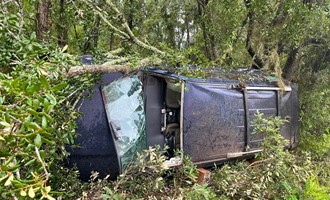 Single-Vehicle Crash with Extrication on Suncoast Parkway