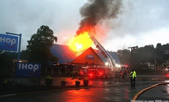 Hasbrouck Heights IHOP Restaurant destroyed in morning blaze