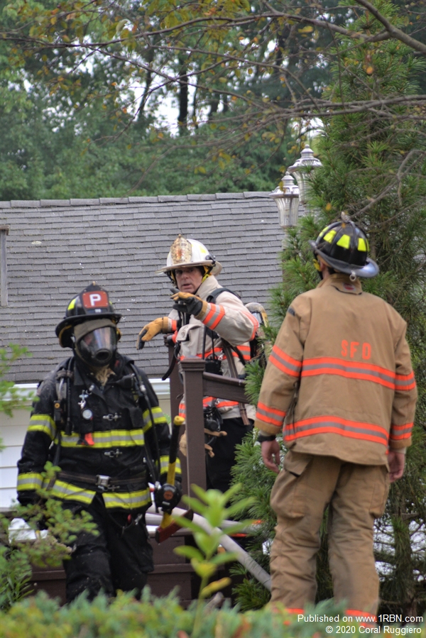 Suffield Fire responds to residential fire