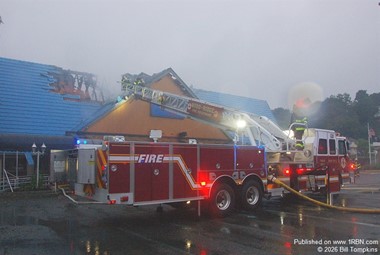 Wood-Ridge Truck 904 Assists at Three-Alarm Hasbrouck Heights Fire
