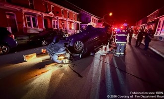 Station 75 Responds to Early-Morning MVC