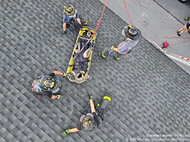 Fleetwood Fire Company Completed Roof Rescues