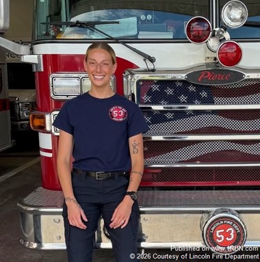 Kelsey Perry Joins Lincoln Fire Department as Full-Time Firefighter/EMT